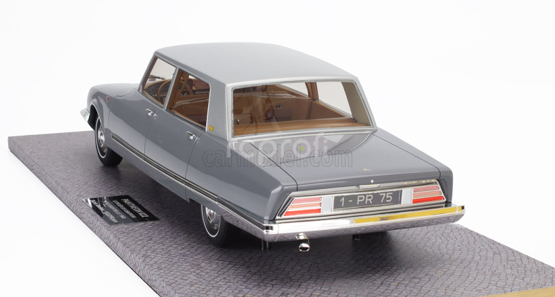 Pantheon Citroen Ds21 Chapron Presidentielle 1968 - Personal Car President Charles De Gaulle 1:18 Grey