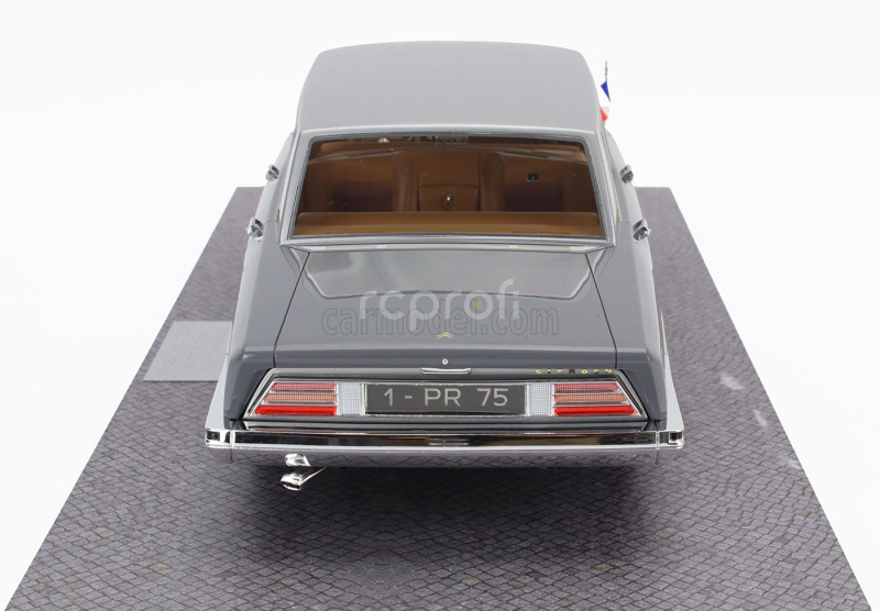 Pantheon Citroen Ds21 Chapron Presidentielle 1968 - Personal Car President Charles De Gaulle 1:18 Grey