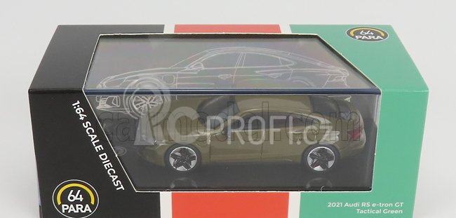 Paragon-models Audi Gt Rs E-tron Lhd 2021 1:64 Tektická Zelená