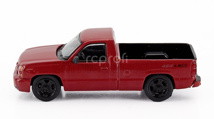Paragon-models Chevrolet Silverado Single Cab Pick-up 454 Lsx Lhd 2006 1:64 Red