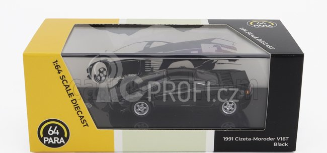 Paragon-models Cizeta V16t Lhd 1991 1:64 Black