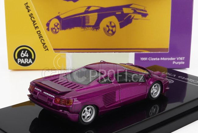 Paragon-models Cizeta V16t Lhd 1991 1:64 Purple