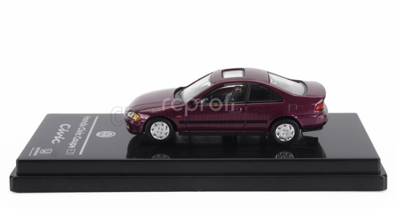Paragon-models Honda Civic Coupe Ej1 Lhd 1995 1:64 Kamélie Červená Met