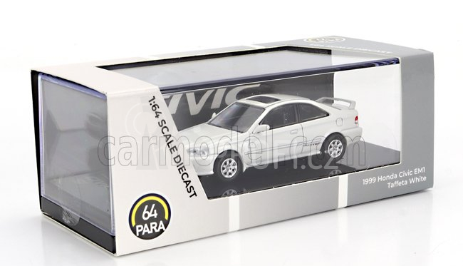 Paragon-models Honda Civic Si Em1 Lhd 1999 1:64 Bílá