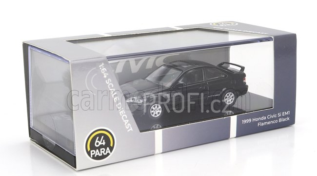 Paragon-models Honda Civic Si Em1 Lhd 1999 1:64 Black