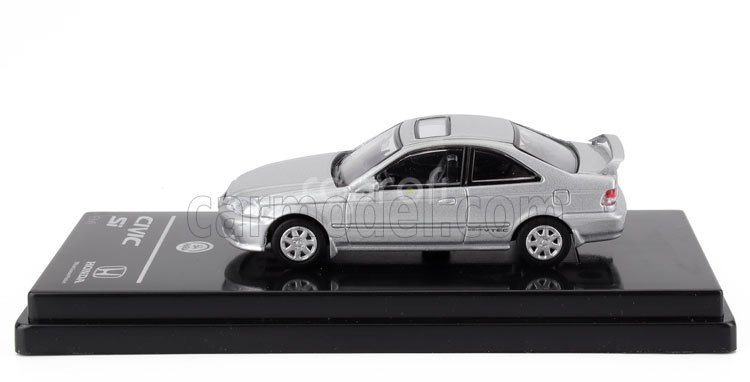 Paragon-models Honda Civic Si Em1 Lhd 1999 1:64 Silver