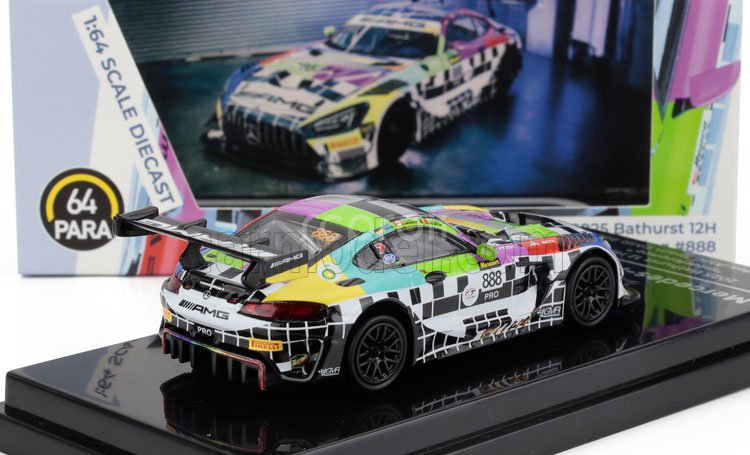 Paragon-models Mercedes benz Amg Gt3 Team Gruppem Racing N 888 12h Bathurst 2025 Maro Engel - Mikael Grenier - Maxime Martin 1:64 Různé