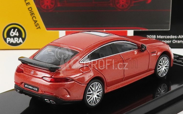 Paragon-models Mercedes benz Gt-class Gt63 S 2018 1:64 Tmavě Oranžová Met.