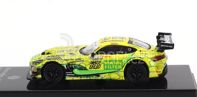Paragon-models Mercedes benz Gt3 Amg Evo Team Landgraf Racing N 48 Winner Fia Gt Macau 2023 Raffaele Marciello 1:64 Žlutá Zelená