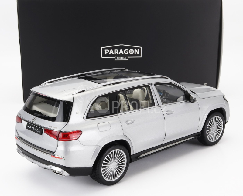 Paragon-models Mercedes benz Maybach Gls-class Gls600 4-matic (x167) 2019 1:18 Silver