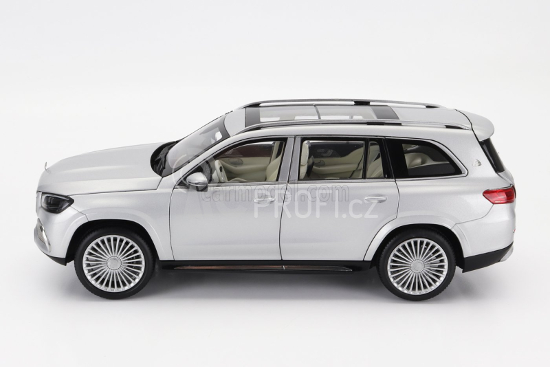 Paragon-models Mercedes benz Maybach Gls-class Gls600 4-matic (x167) 2019 1:18 Silver