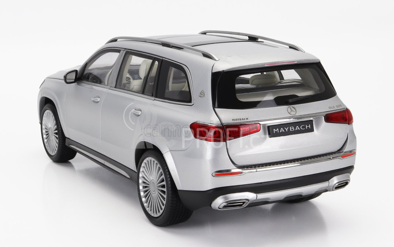 Paragon-models Mercedes benz Maybach Gls-class Gls600 4-matic (x167) 2019 1:18 Silver