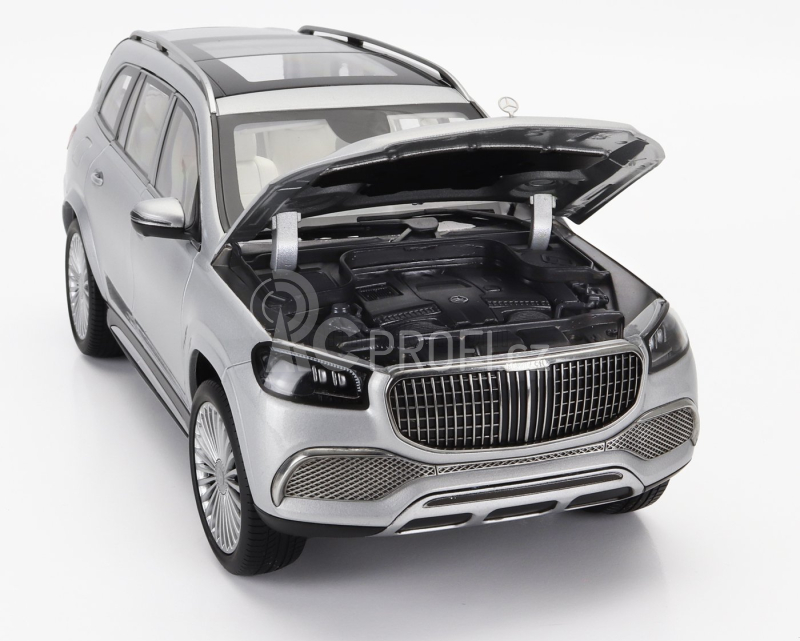 Paragon-models Mercedes benz Maybach Gls-class Gls600 4-matic (x167) 2019 1:18 Silver