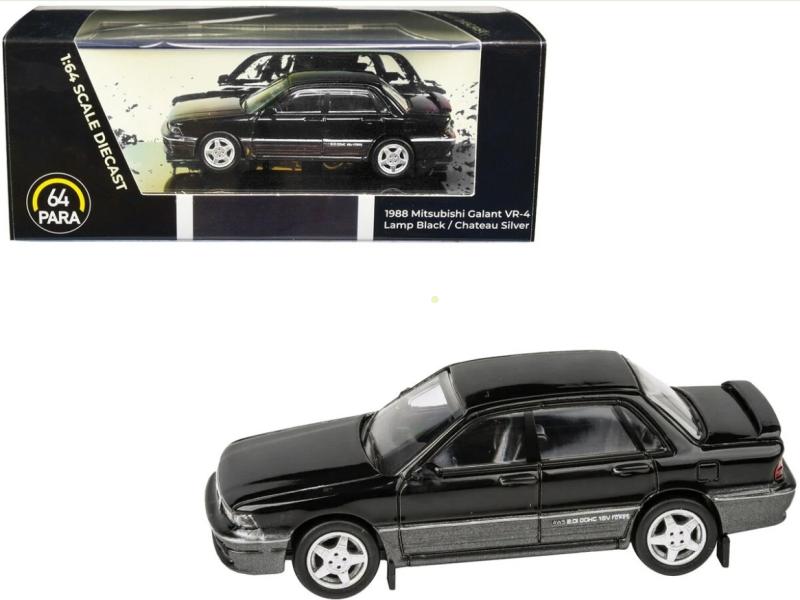 Paragon-models Mitsubishi Galant Vr-4 Lhd 1988 1:64 Lampa Černá