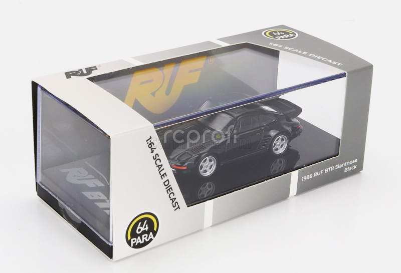 Paragon-models Porsche 911 930 Ruf Btr Slantnose Lhd 1986 1:64 Black