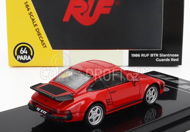 Paragon-models Porsche 911 930 Ruf Btr Slantnose Lhd 1986 1:64 Red