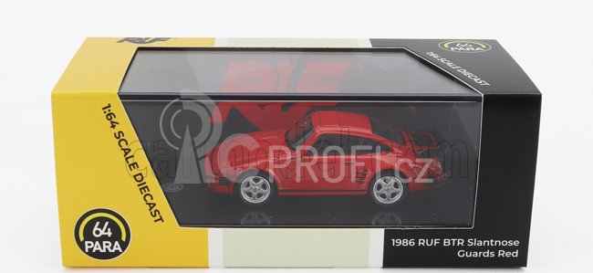 Paragon-models Porsche 911 930 Ruf Btr Slantnose Lhd 1986 1:64 Red