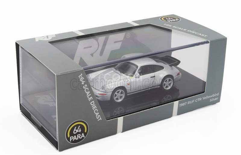 Paragon-models Porsche 911 964 Ruf Ctr Coupe Lhd 1987 1:64 Silver