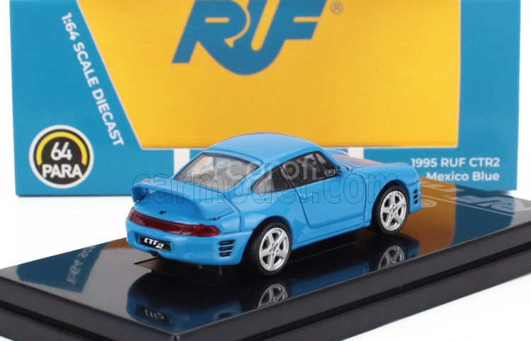 Paragon-models Porsche 911 993 Ruf Ctr 2 Coupe Lhd 1995 1:64 Blue