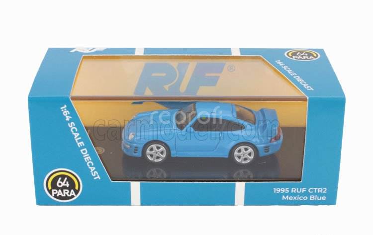 Paragon-models Porsche 911 993 Ruf Ctr 2 Coupe Lhd 1995 1:64 Blue