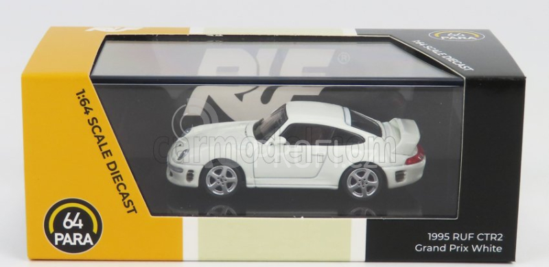 Paragon-models Porsche 911 993 Ruf Ctr 2 Sport Coupe Lhd 1995 1:64 Grand Prix Bílá