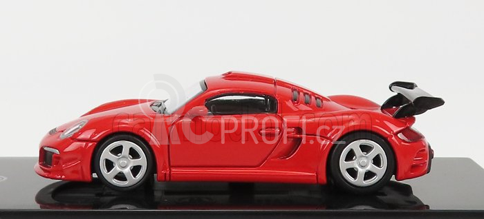 Paragon-models Porsche Ctr3 Ruf Clubsport (base 911) 2012 1:64 Red