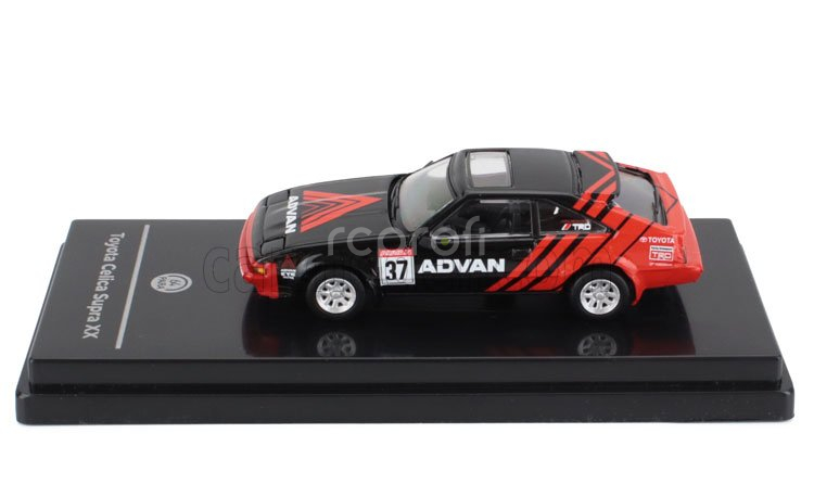 Paragon-models Toyota Celica Supra Advan N 37 Racing Lhd 1984 1:64 Černá Červená