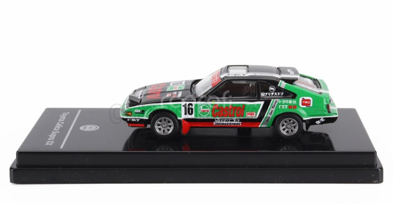Paragon-models Toyota Celica Supra Xx Team Castrol N 16 Racing 1984 1:64 Zelená Černá