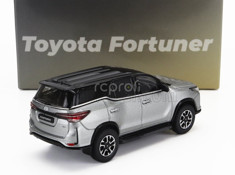 Paragon-models Toyota Fortuner Rhd 2023 1:64 Stříbrná Černá