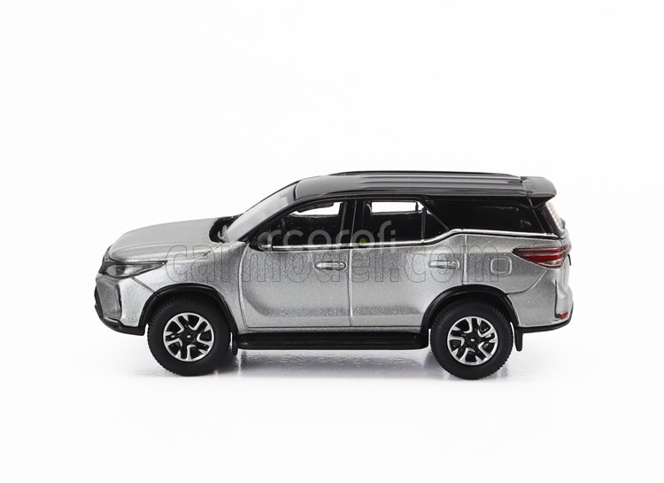 Paragon-models Toyota Fortuner Rhd 2023 1:64 Stříbrná Černá