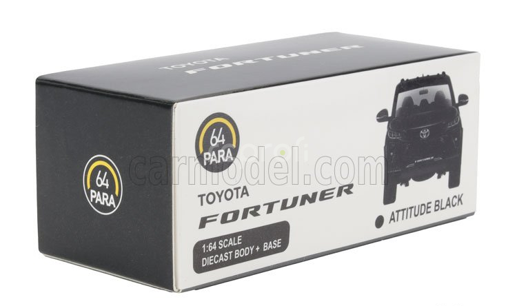 Paragon-models Toyota Fortuner Rhd 2024 1:64 Black