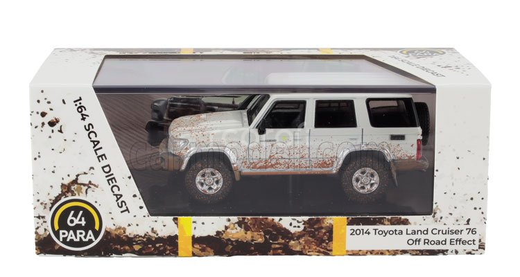 Paragon-models Toyota Land Cruiser 76 Off Road Lhd 2017 1:64 Bílé Bahno