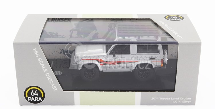 Paragon-models Toyota Land Cruiser Lc71 Lhd 2014 1:64 Silver