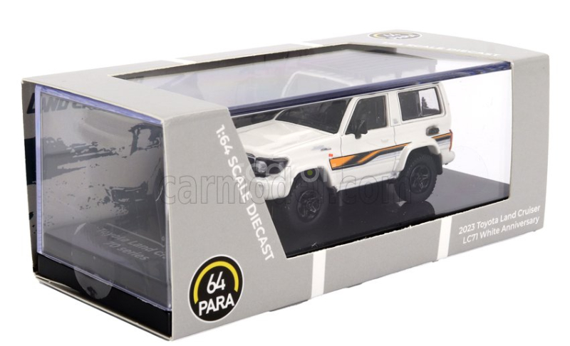 Paragon-models Toyota Land Cruiser Lc71 Rhd 2023 1:64 Bílá