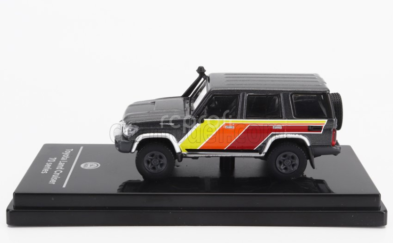Paragon-models Toyota Land Cruiser Lc76 Trd Rhd 2014 1:64 Šedá Červená Oranžová Žlutá