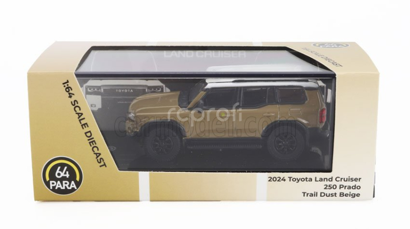 Paragon-models Toyota Land Cruiser Series 250 Lhd 2024 1:64 Světle Hnědá Bílá