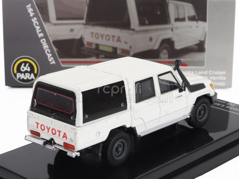 Paragon-models Toyota Land Cruiser Series 70 Lhd Pick-up Closed 2012 1:64 Bílá