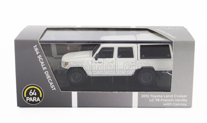Paragon-models Toyota Land Cruiser Series 70 Lhd Pick-up Closed 2012 1:64 Bílá