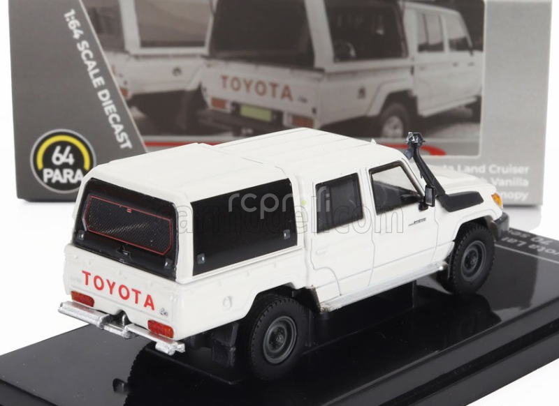 Paragon-models Toyota Land Cruiser Series 70 Rhd Pick-up Closed 2012 1:64 Bílá