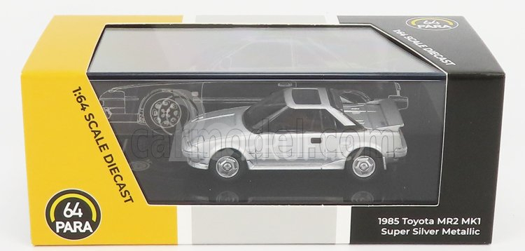 Paragon-models Toyota Mr2 Mki 1985 1:64 Silver
