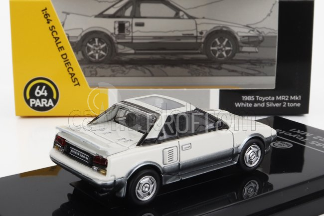 Paragon-models Toyota Mr2 Mki Lhd 1985 1:64 Bílá