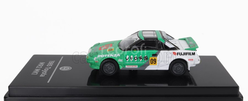Paragon-models Toyota Mr2 Mki N 09 Aw11 Fujifilm Lhd 1995 1:64 Zelená Bílá