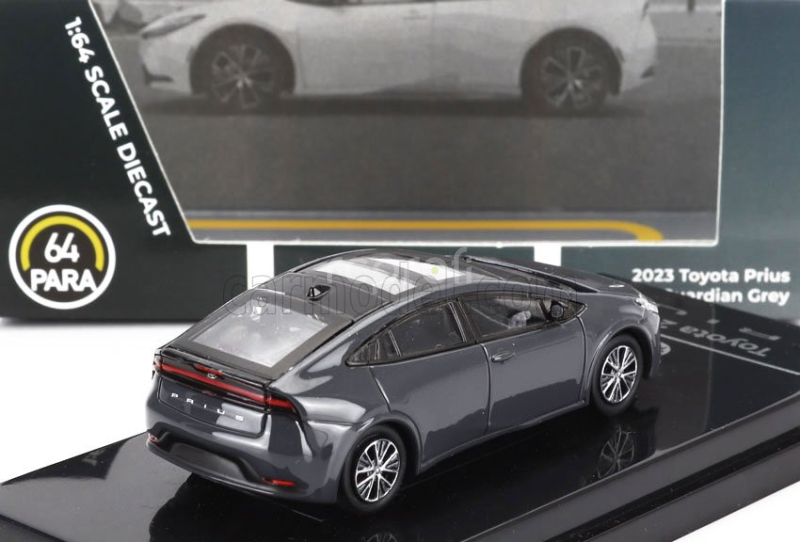 Paragon-models Toyota Prius 2023 1:64 Grey