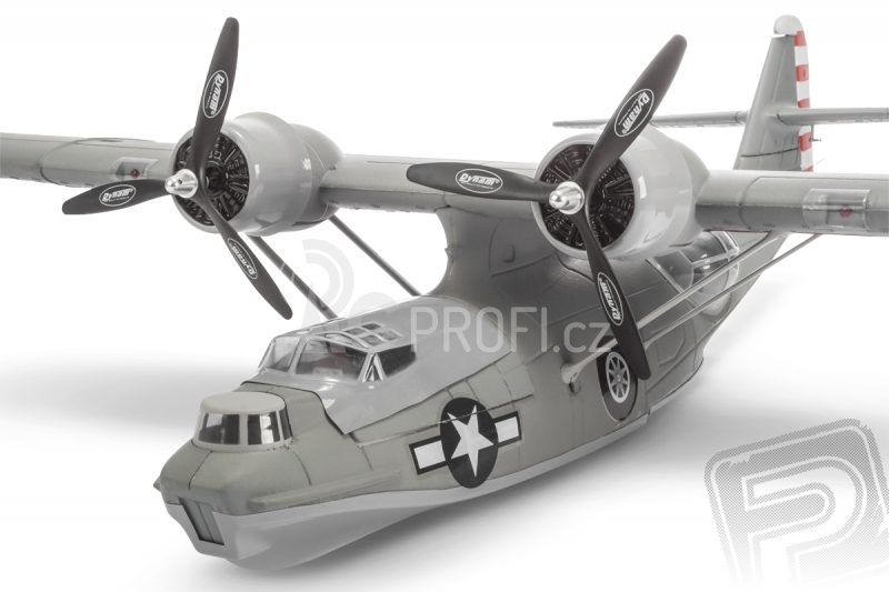 PBY Catalina 1470mm - šedá EPP ARF