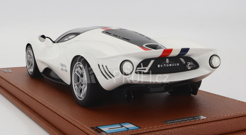 Peako De tomaso P72 2020 1:18 Lesklá Bílá