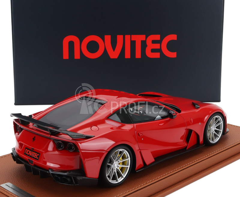 Peako Novitec 812 N-largo 2022 1:18 Rosso Scuderia - Červená