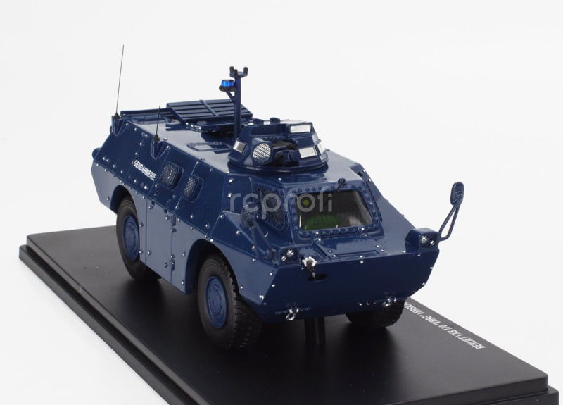 Perfex Berliet Vxb 170 Vbrg Anfibio Blindato Gendarmerie Nouvelle Caledonie Police 1974 1:43 Blue