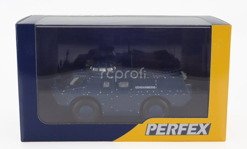 Perfex Berliet Vxb 170 Vbrg Anfibio Blindato Gendarmerie Nouvelle Caledonie Police 1974 1:43 Blue