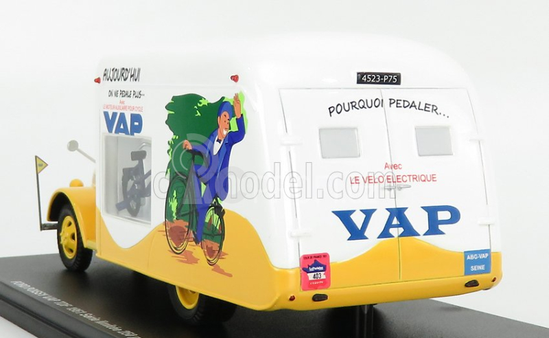 Perfex Ford usa Truck Van Poissy Vap Tdf 1951 1:43 Žlutá Bílá