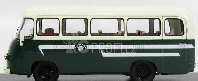 Perfex Renault Galion Autobus Heuliez Les Cars Buchet 1968 1:43 Zelená Bílá